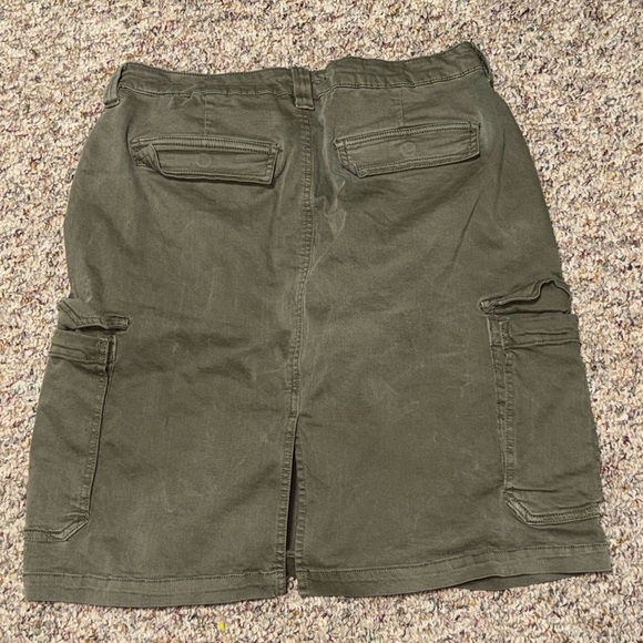 Women's size 12 Another Love Khaki Skirt summer work, casual skirt - Picture 3 of 5